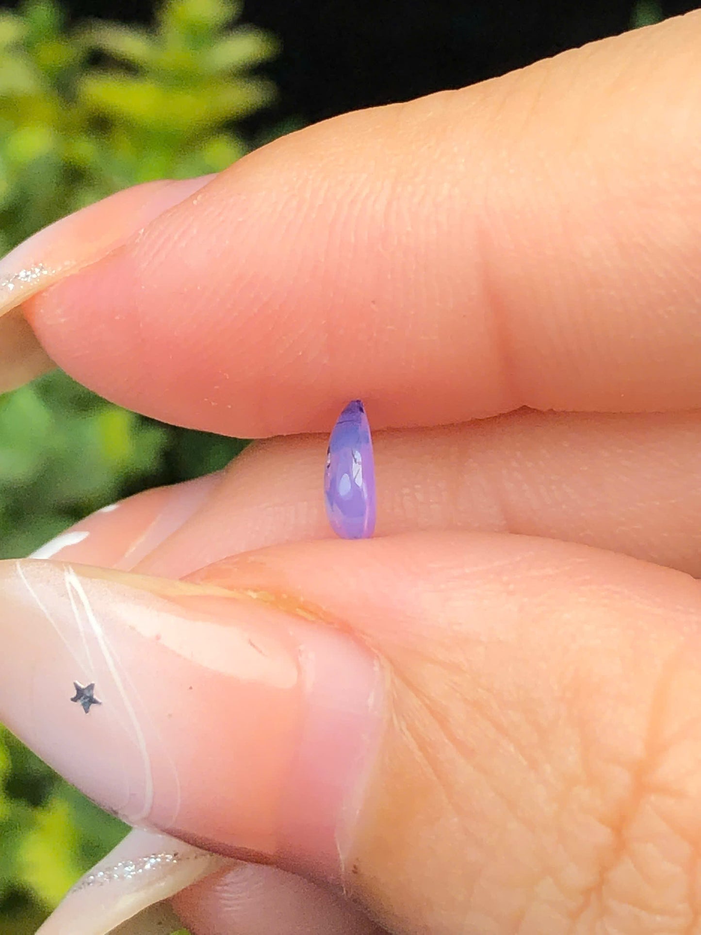 Natural purple Sapphire Cacbochon Luc Yen 0,48ct   - 140126HG