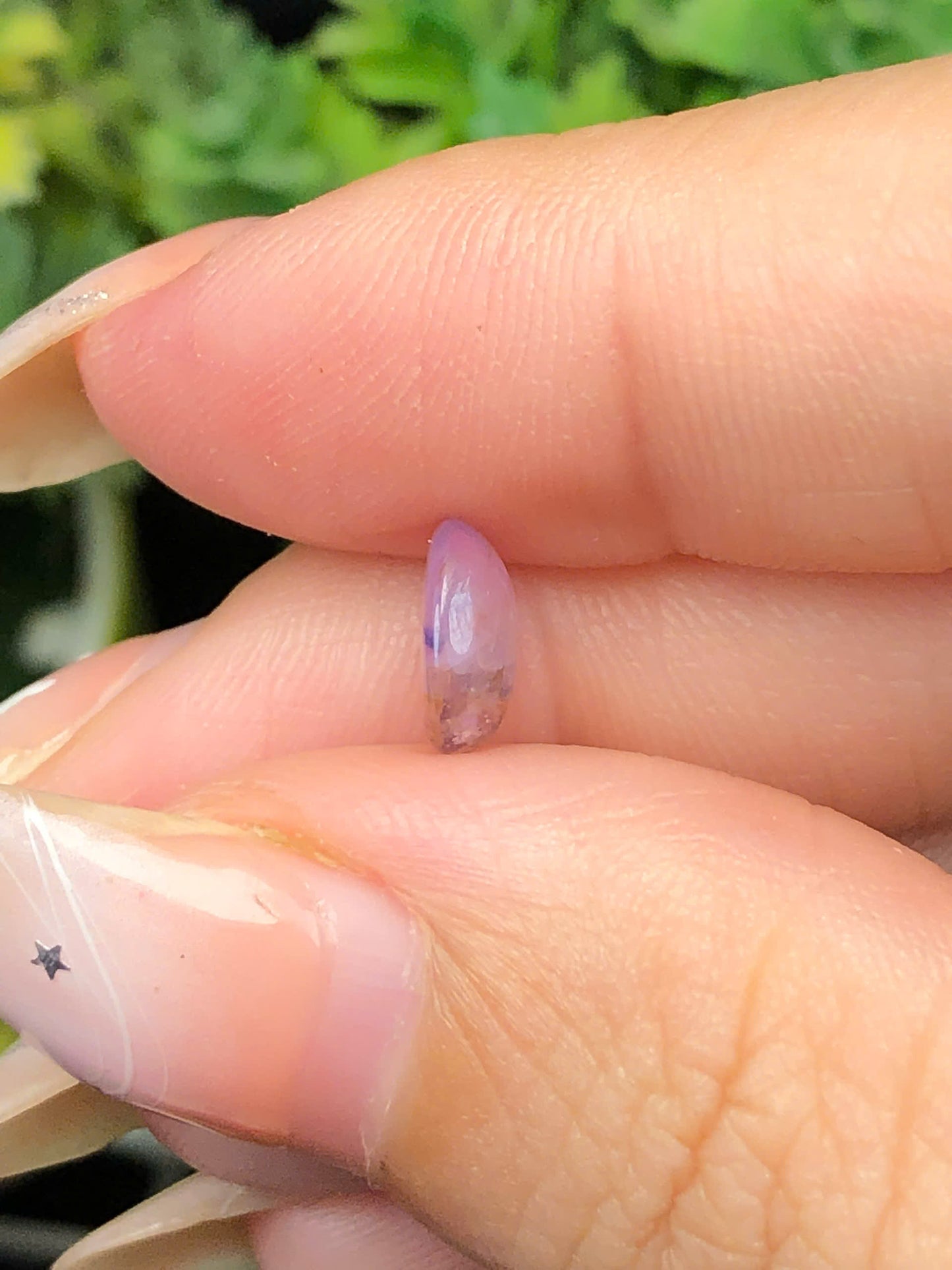Natural light purple sapphire cacbochon LụcYên 1,48ct _ 140122HG