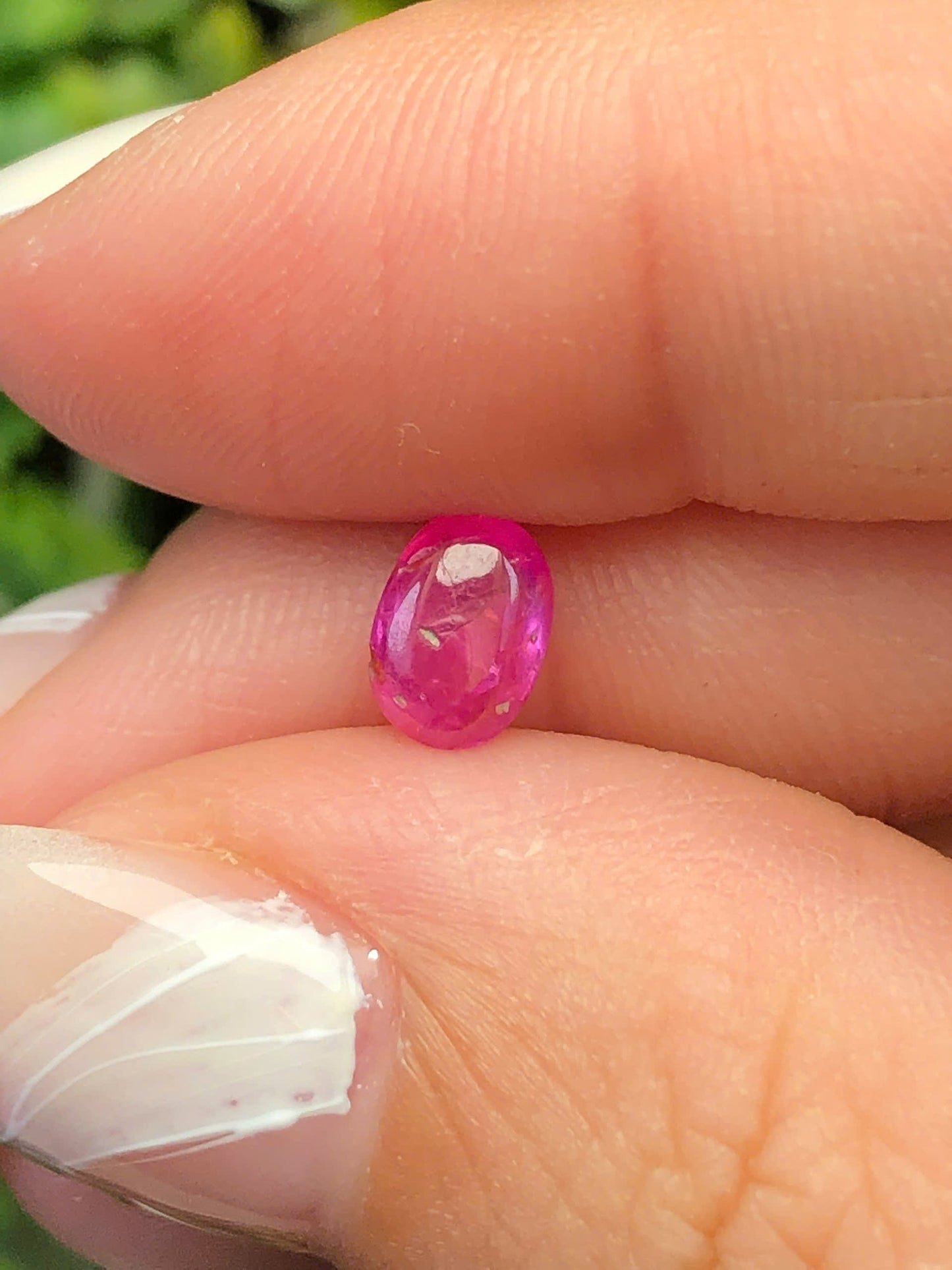 Natural Ruby Cacbochon Luc Yen 0,87ct -140110HG