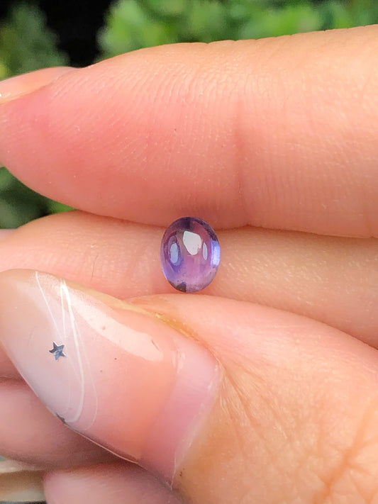 Natural purple Sapphire Cacbochon Luc Yen 0,77ct   - 140124HG