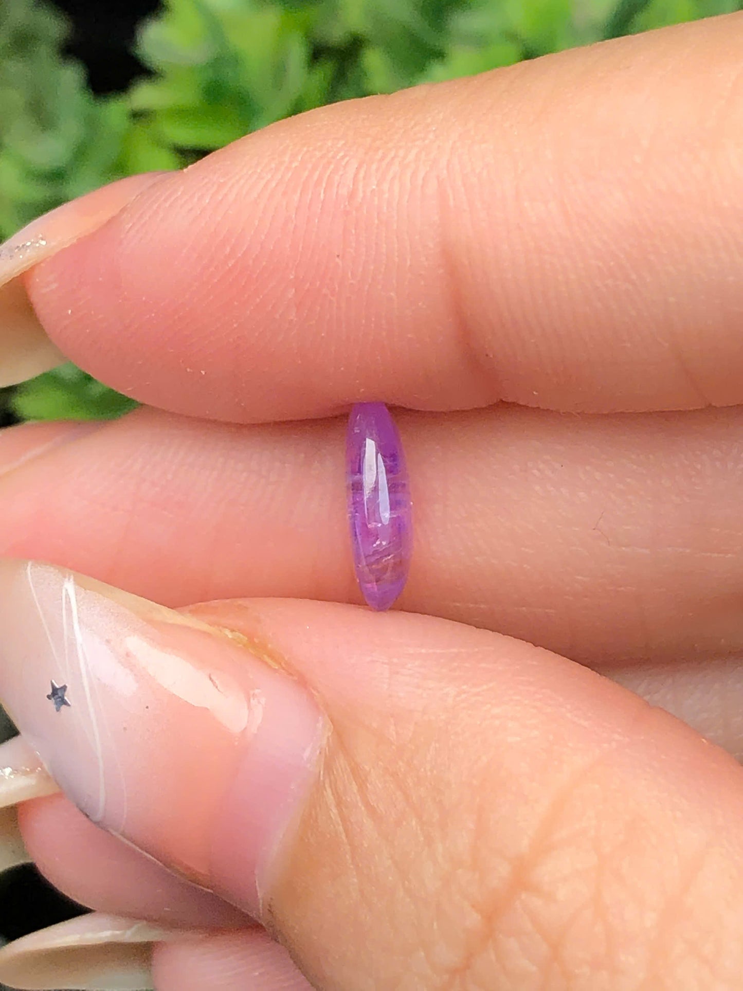 Natural purple Sapphire Cacbochon Luc Yen 1,41ct  - 140119HG