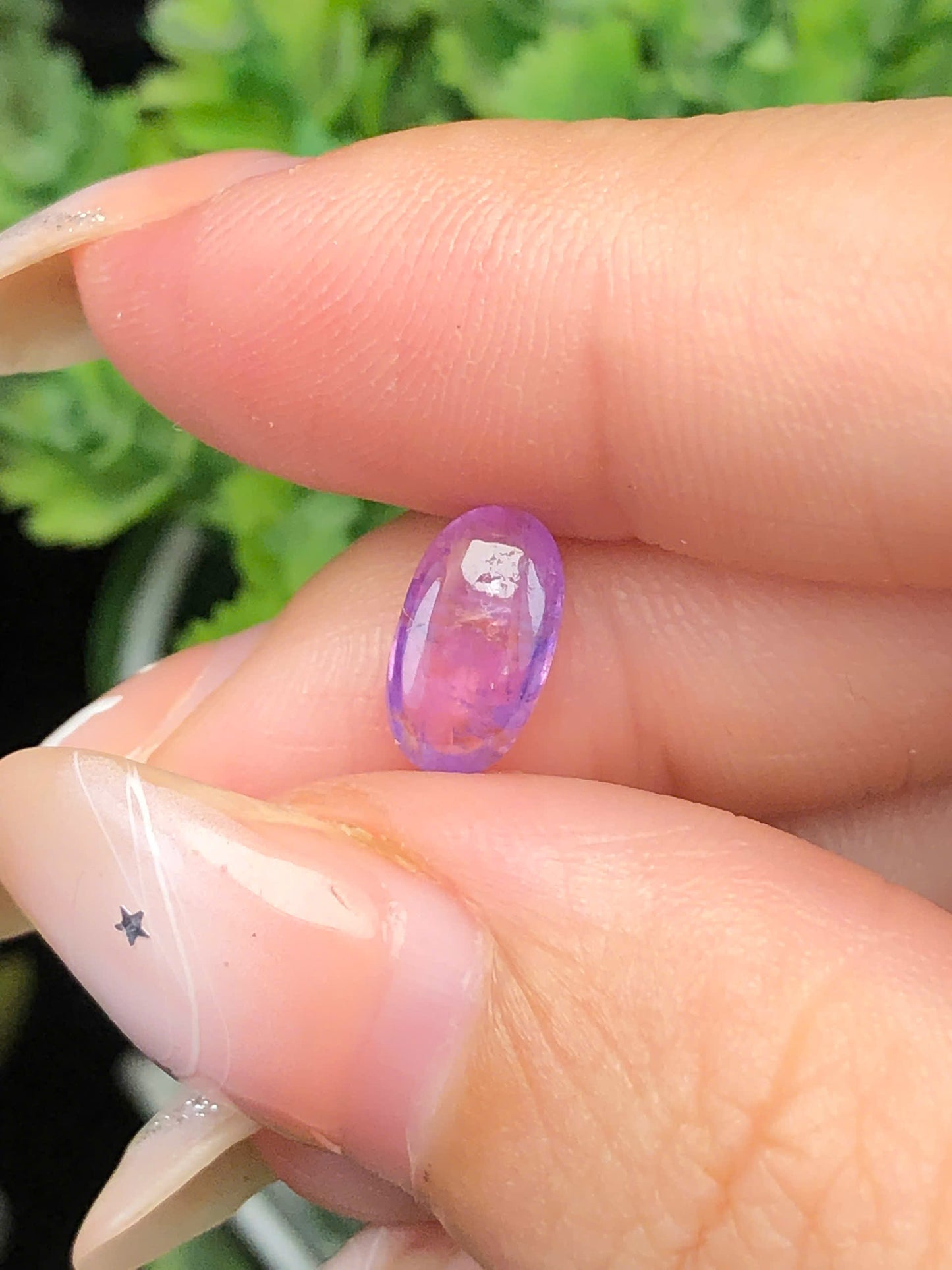 Natural purple Sapphire Cacbochon Luc Yen 1,41ct  - 140119HG