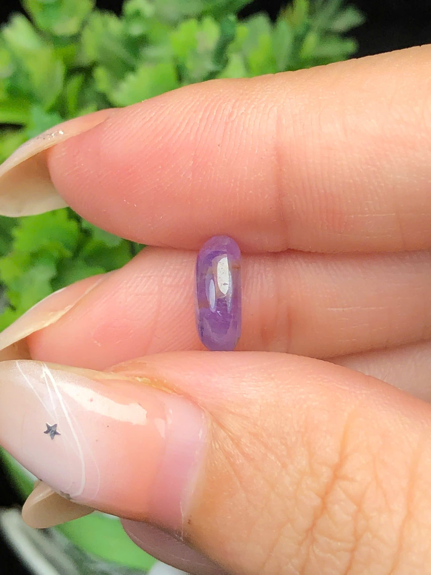 Natural purple Sapphire Cacbochon Luc Yen 2,83ct  - 140120HG