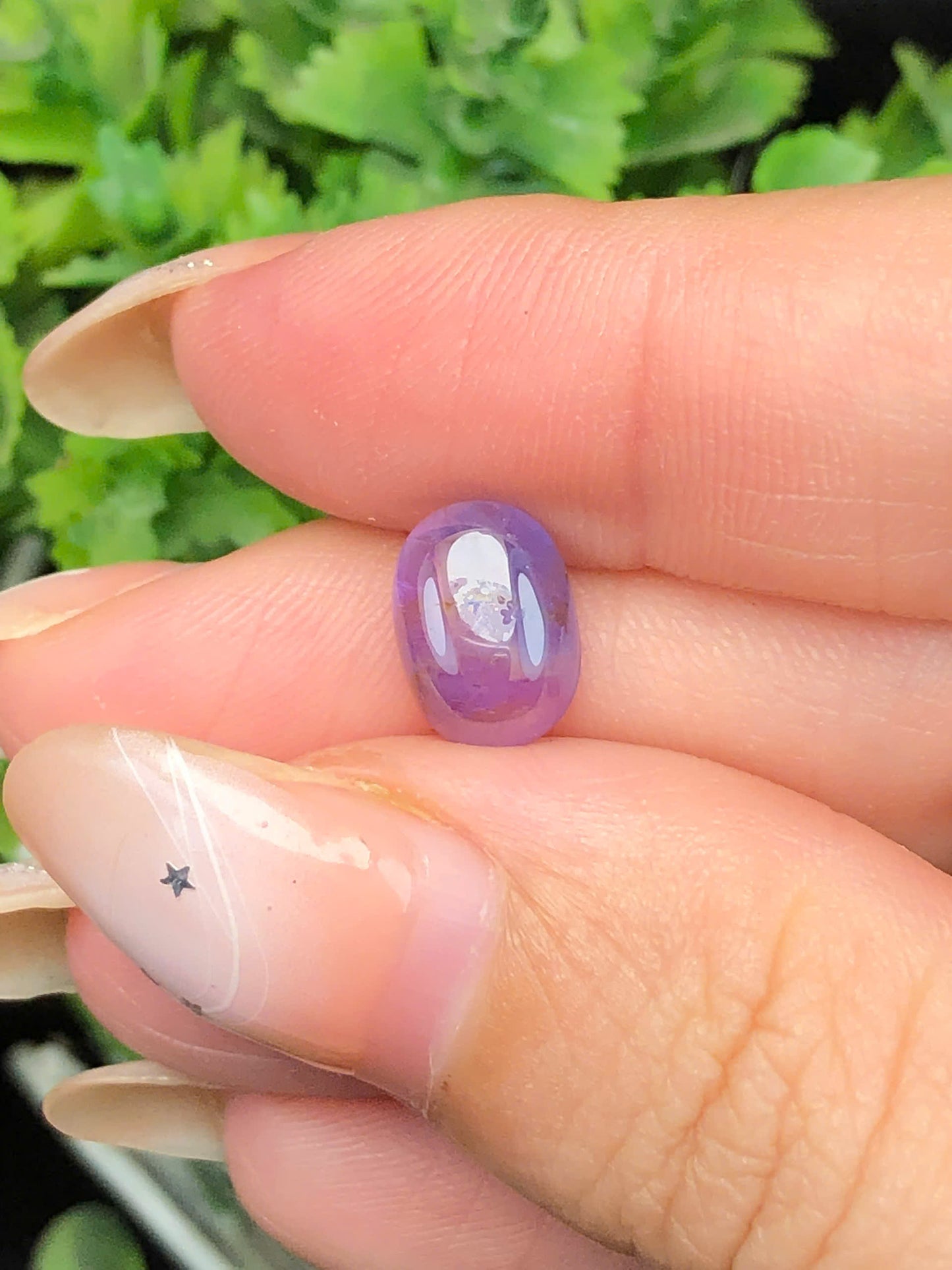 Natural purple Sapphire Cacbochon Luc Yen 2,83ct  - 140120HG