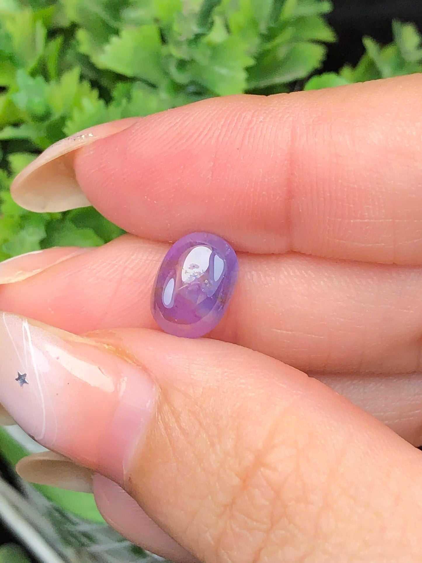 Natural purple Sapphire Cacbochon Luc Yen 2,83ct  - 140120HG