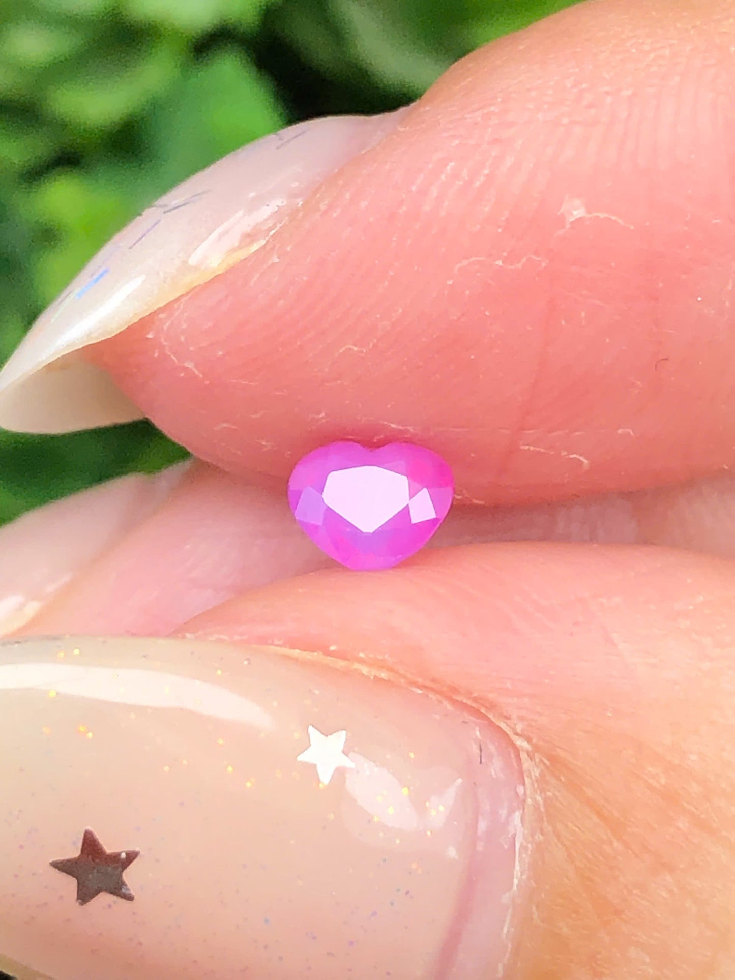 Natural pink silky sapphire Lucyen 0,39ct _070142HG