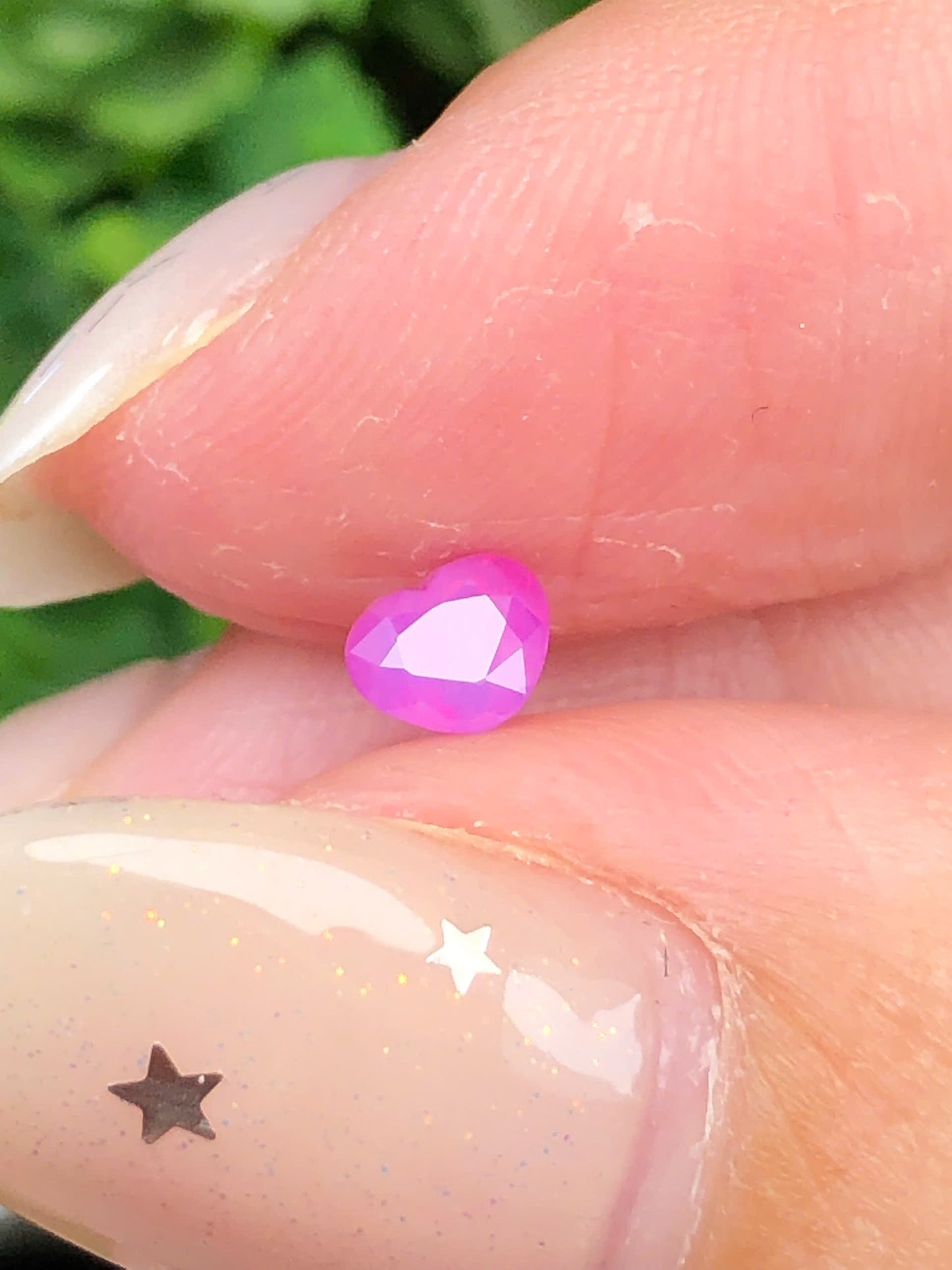 Natural pink silky sapphire Lucyen 0,39ct _070142HG