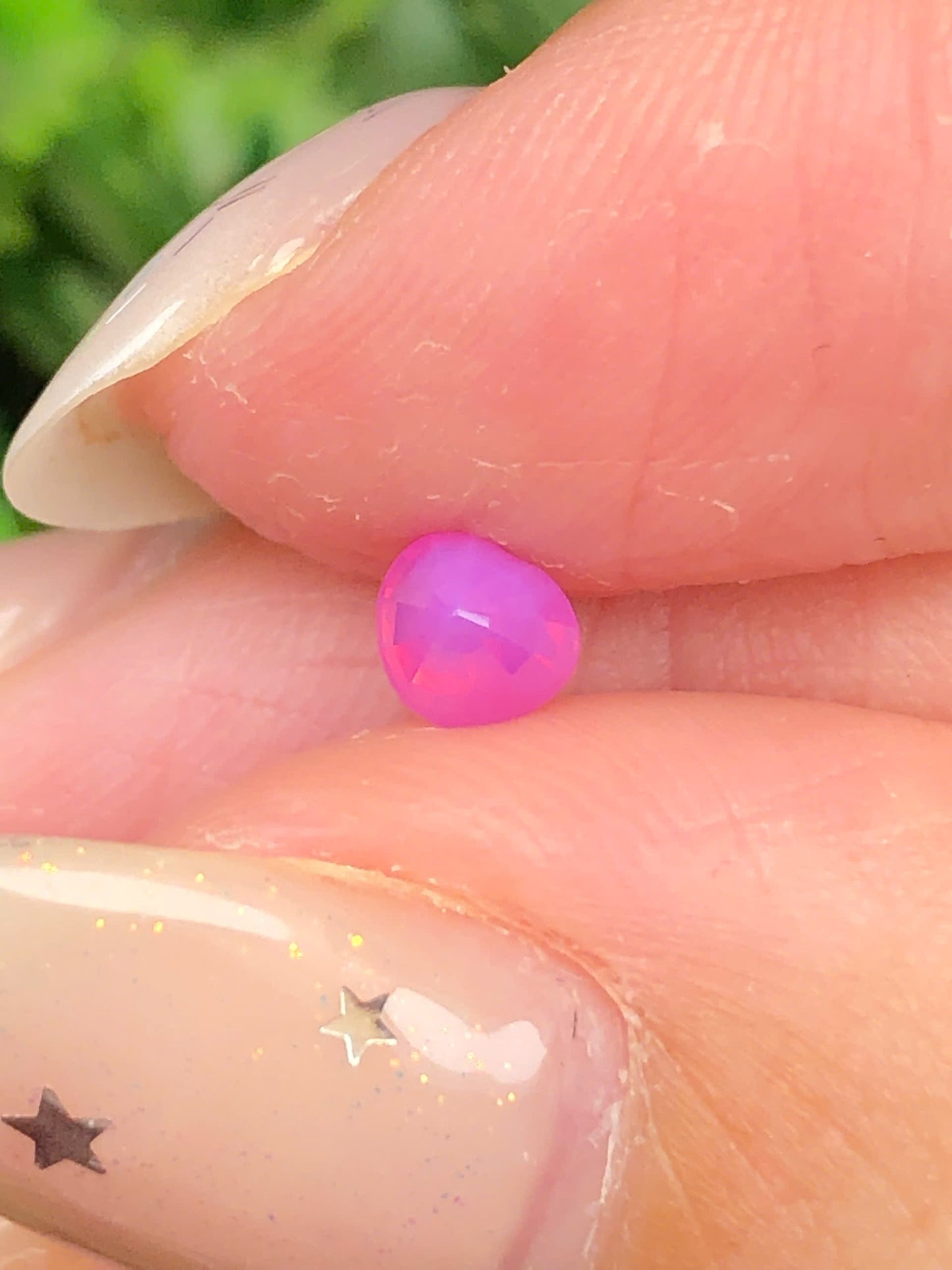 Natural pink silky sapphire Lucyen 0,39ct _070142HG