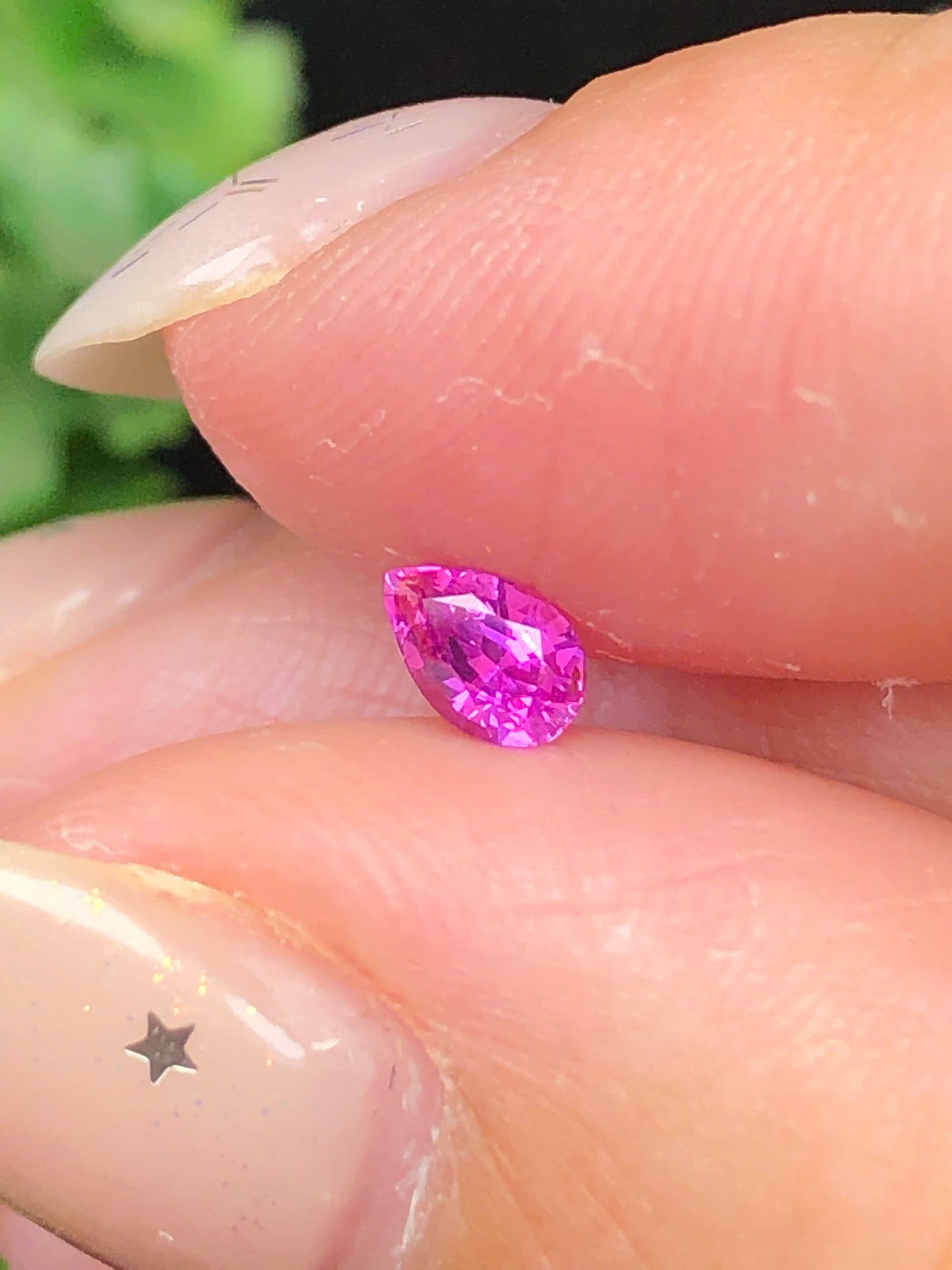Hot Pink Sapphire 0,3ct _ 120506HG