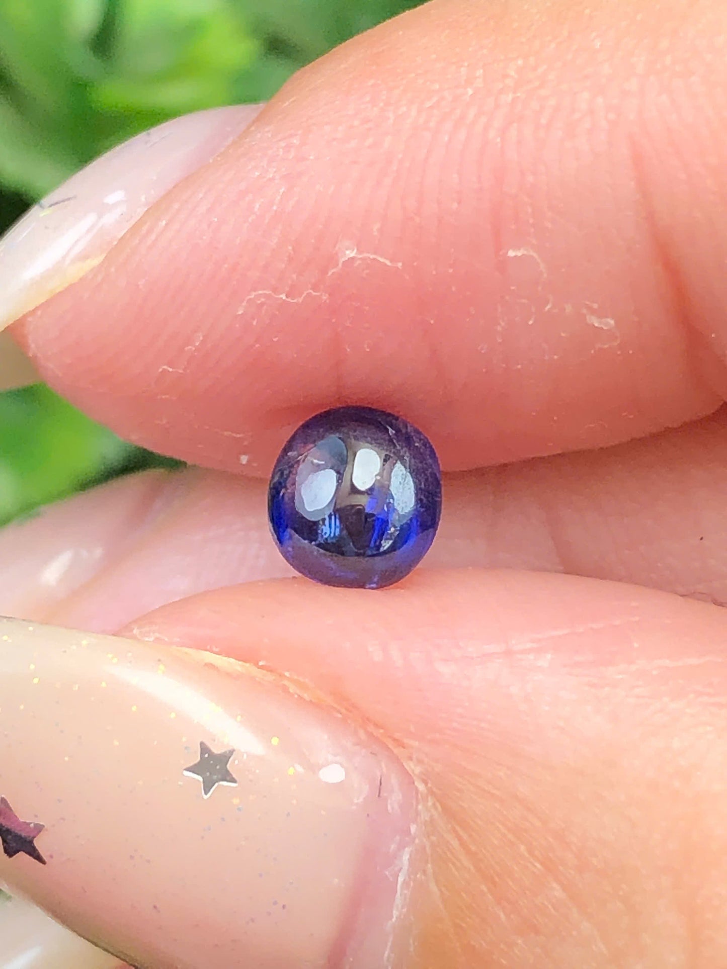 Natural blue Sapphire Cacbochon Luc Yen 0.69ct - 120515HG