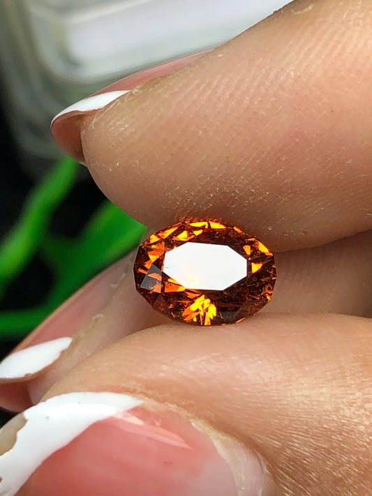 Natural Orange Yellow Garnet 1.655ct - 21052610HG
