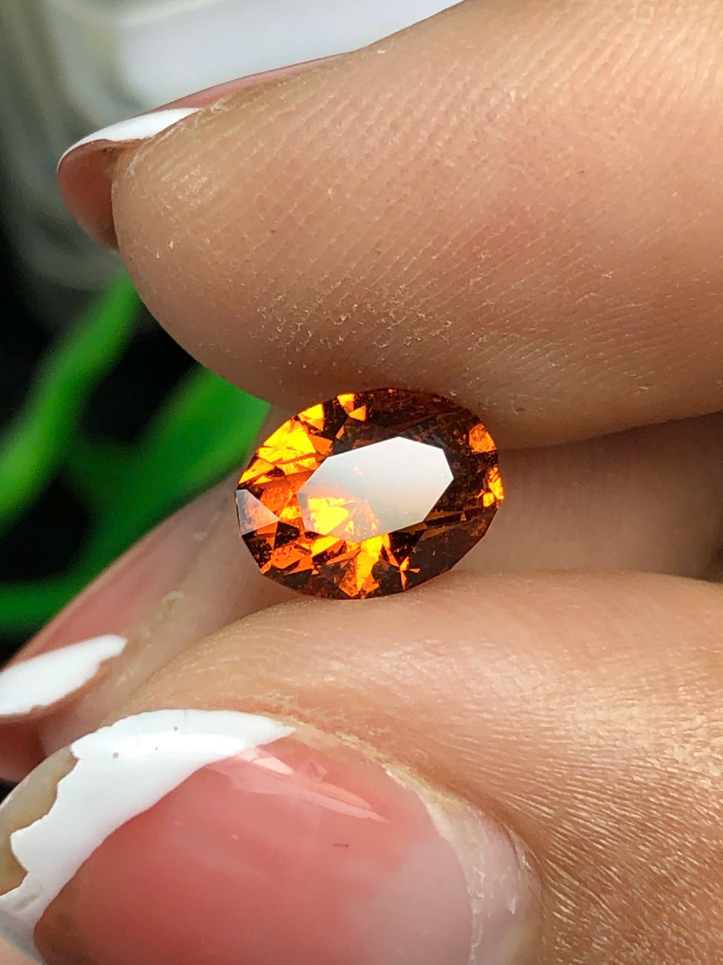 Natural Orange Yellow Garnet 1.655ct - 21052610HG