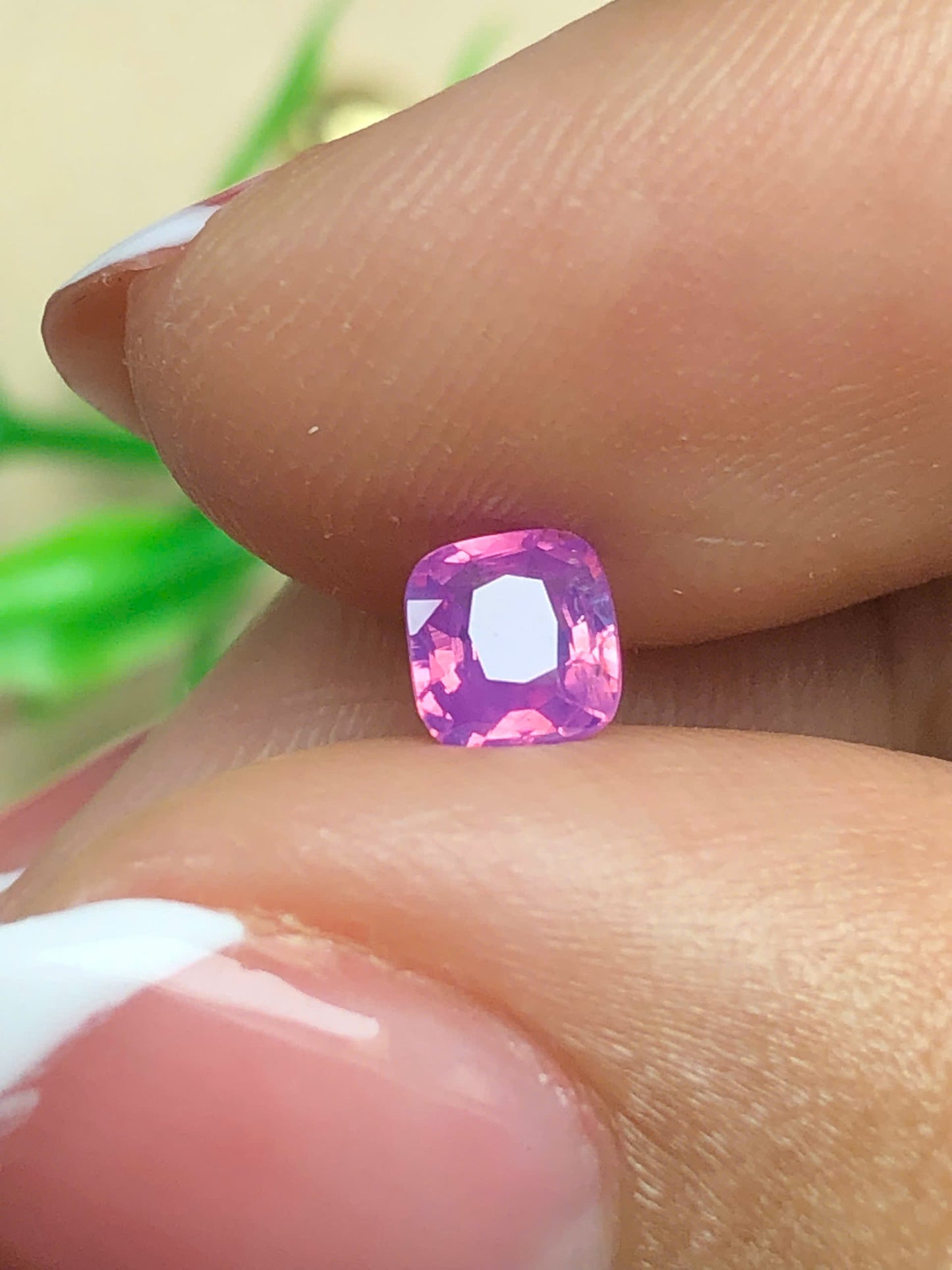 Natural pink purple silky sapphire Luc Yen  0.45ct_25052611HG