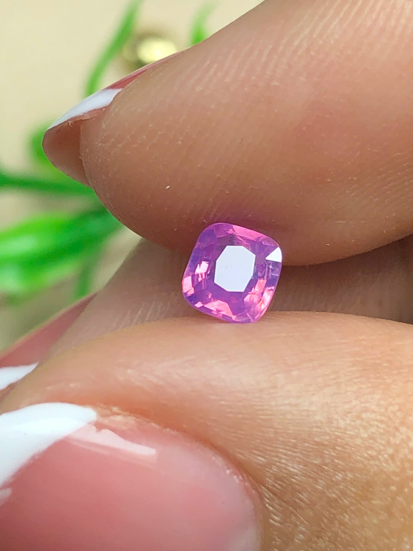 Natural pink purple silky sapphire Luc Yen  0.45ct_25052611HG