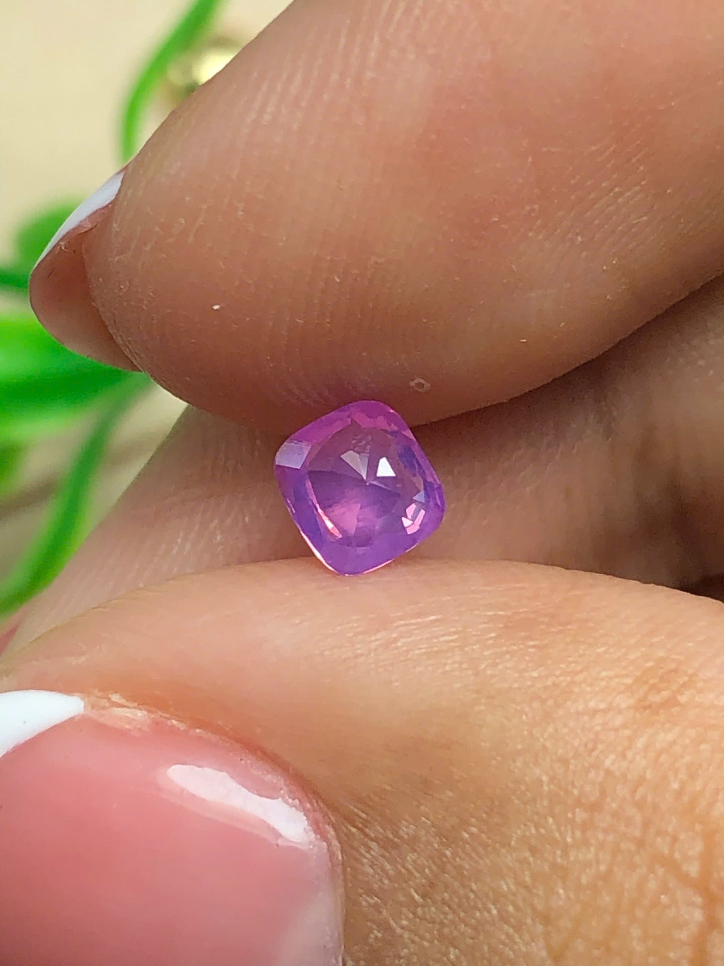 Natural pink purple silky sapphire Luc Yen  0.45ct_25052611HG