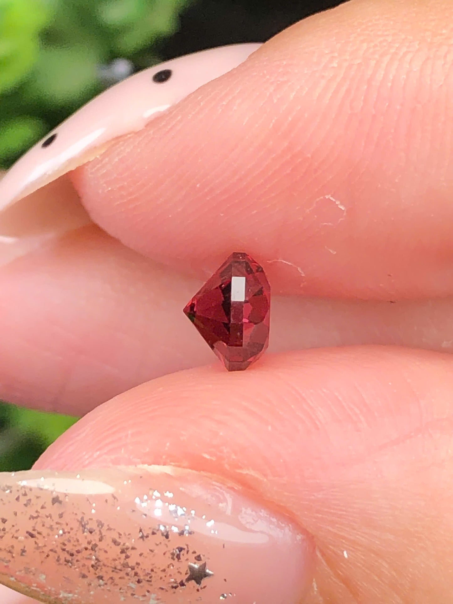 Natural Red Garnet 0,76ct  - 250402HG