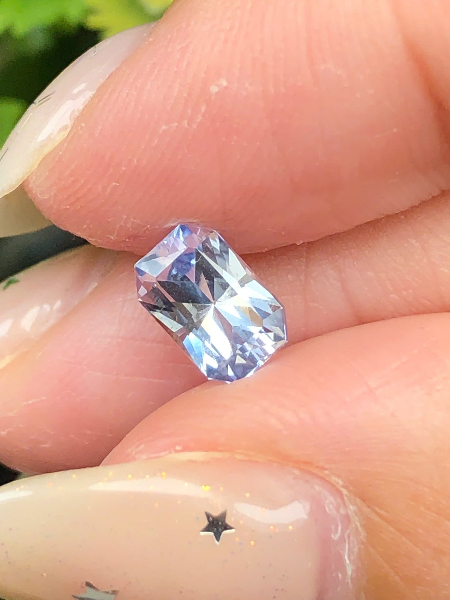 Natural light blue silky sapphire  0,97ct_200524HG