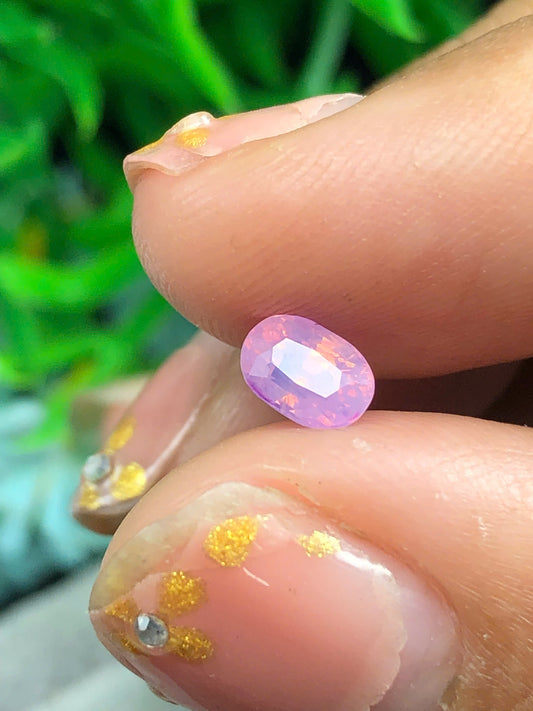 Naturalpink silky sapphire Luc Yen 0.72ct - 10012606