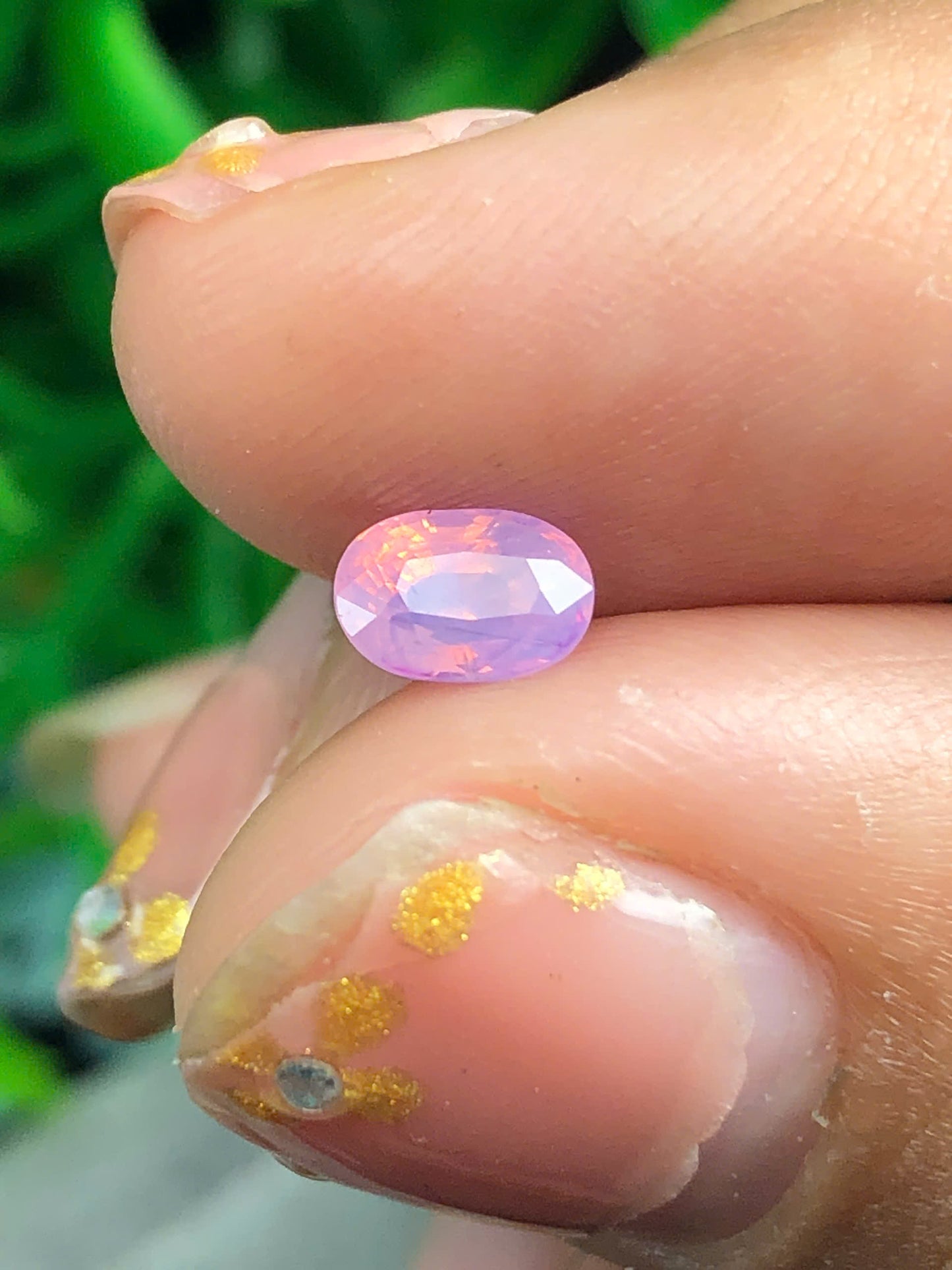 Naturalpink silky sapphire Luc Yen 0.72ct - 10012606