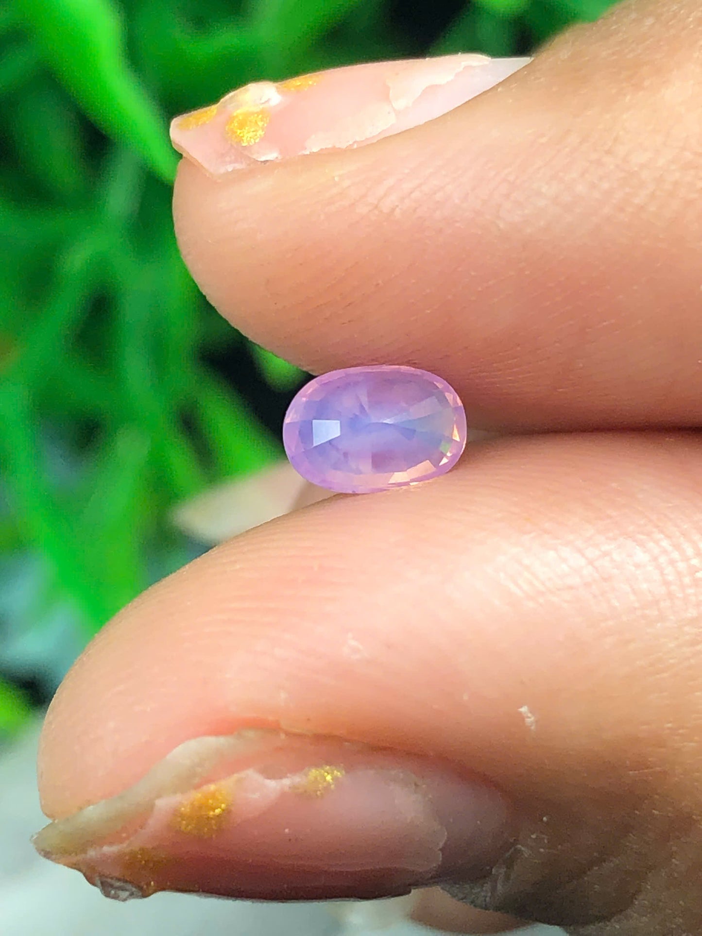 Naturalpink silky sapphire Luc Yen 0.72ct - 10012606