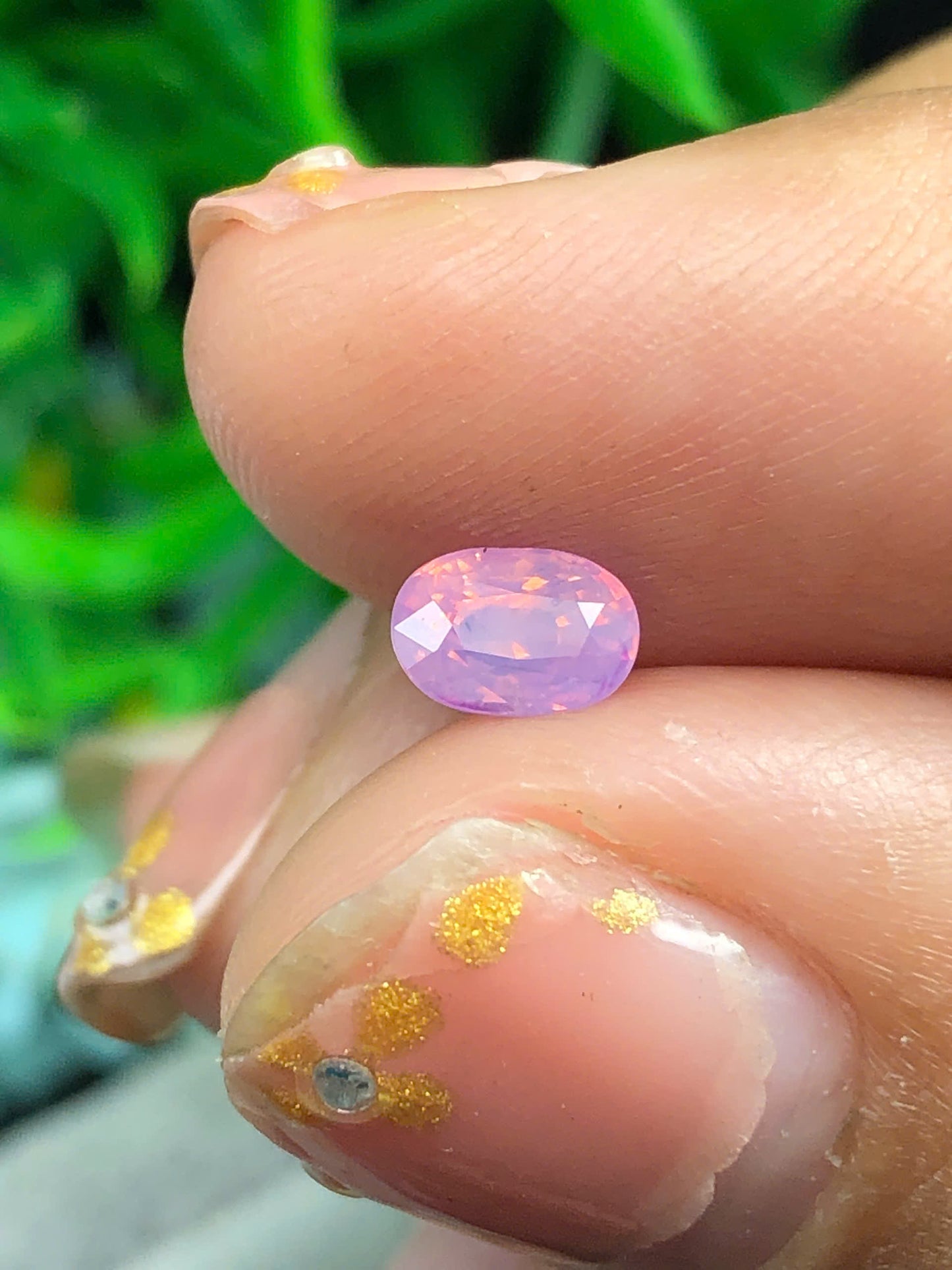 Naturalpink silky sapphire Luc Yen 0.72ct - 10012606