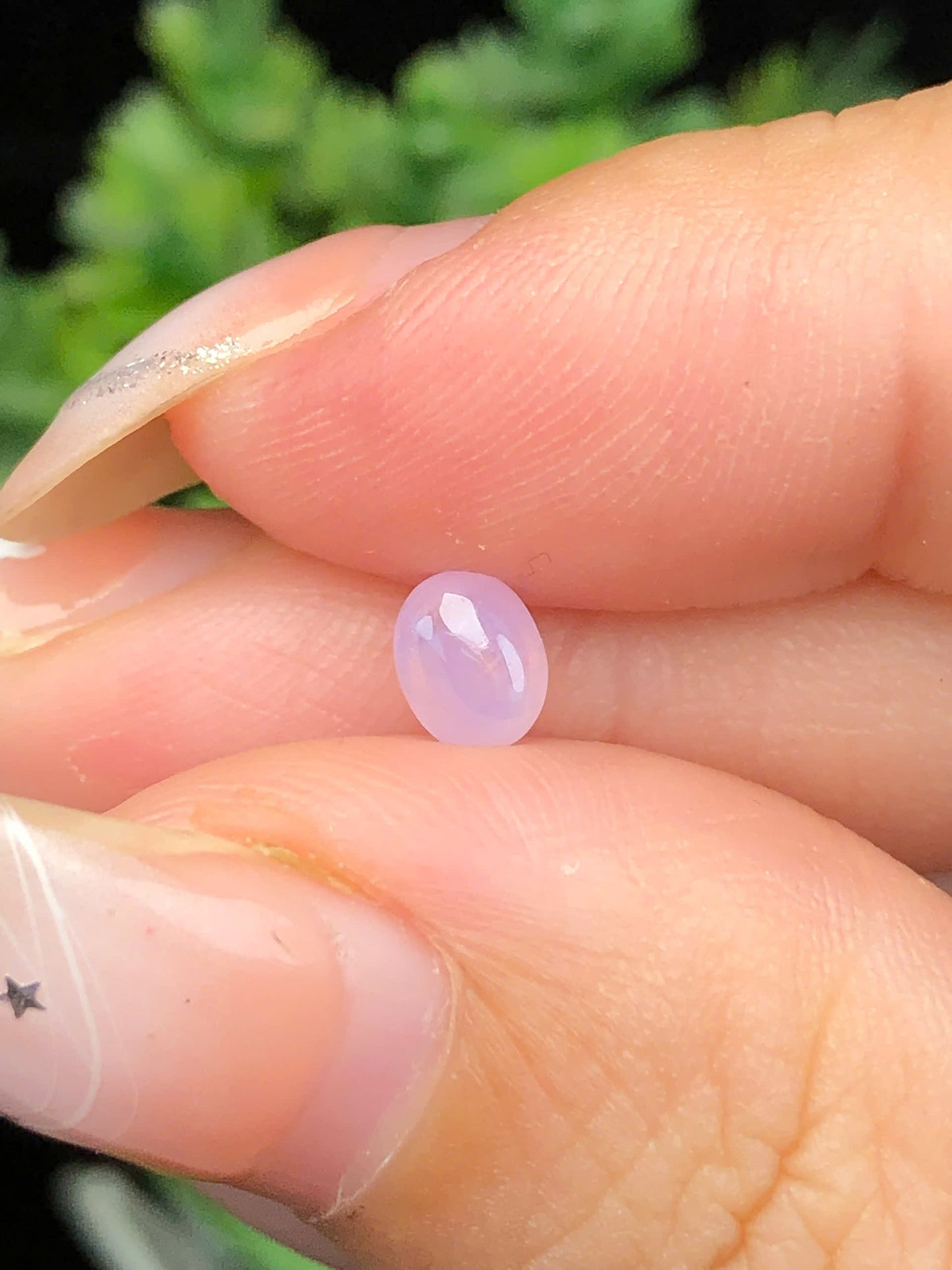 Natural purple Sapphire Cacbochon Luc Yen 0,62ct -140118HG