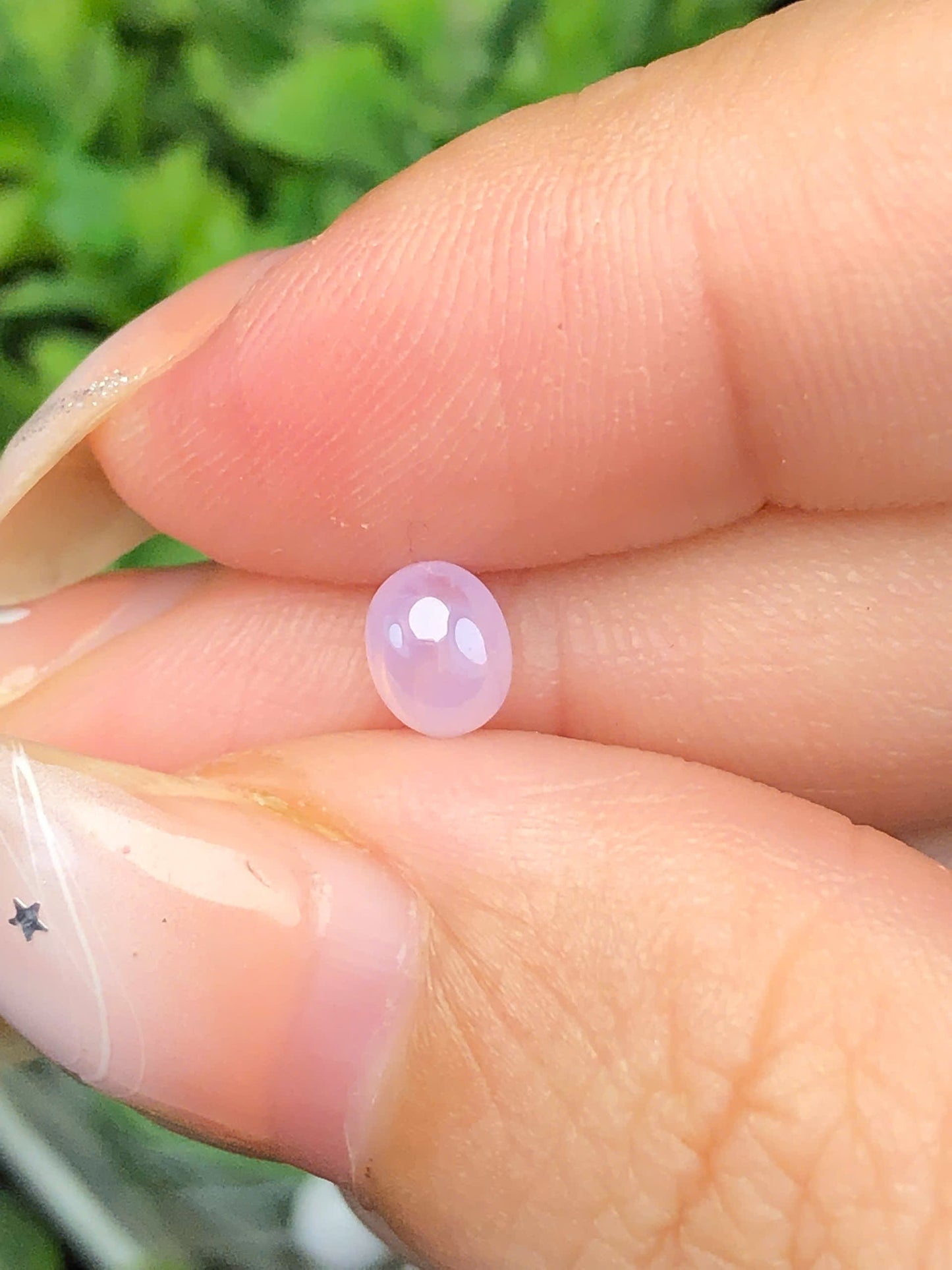 Natural purple Sapphire Cacbochon Luc Yen 0,62ct -140118HG