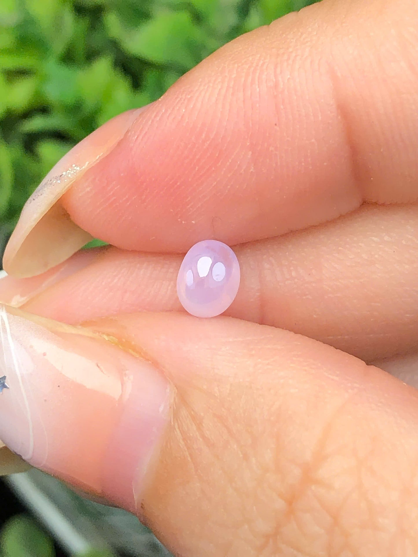 Natural purple Sapphire Cacbochon Luc Yen 0,62ct -140118HG