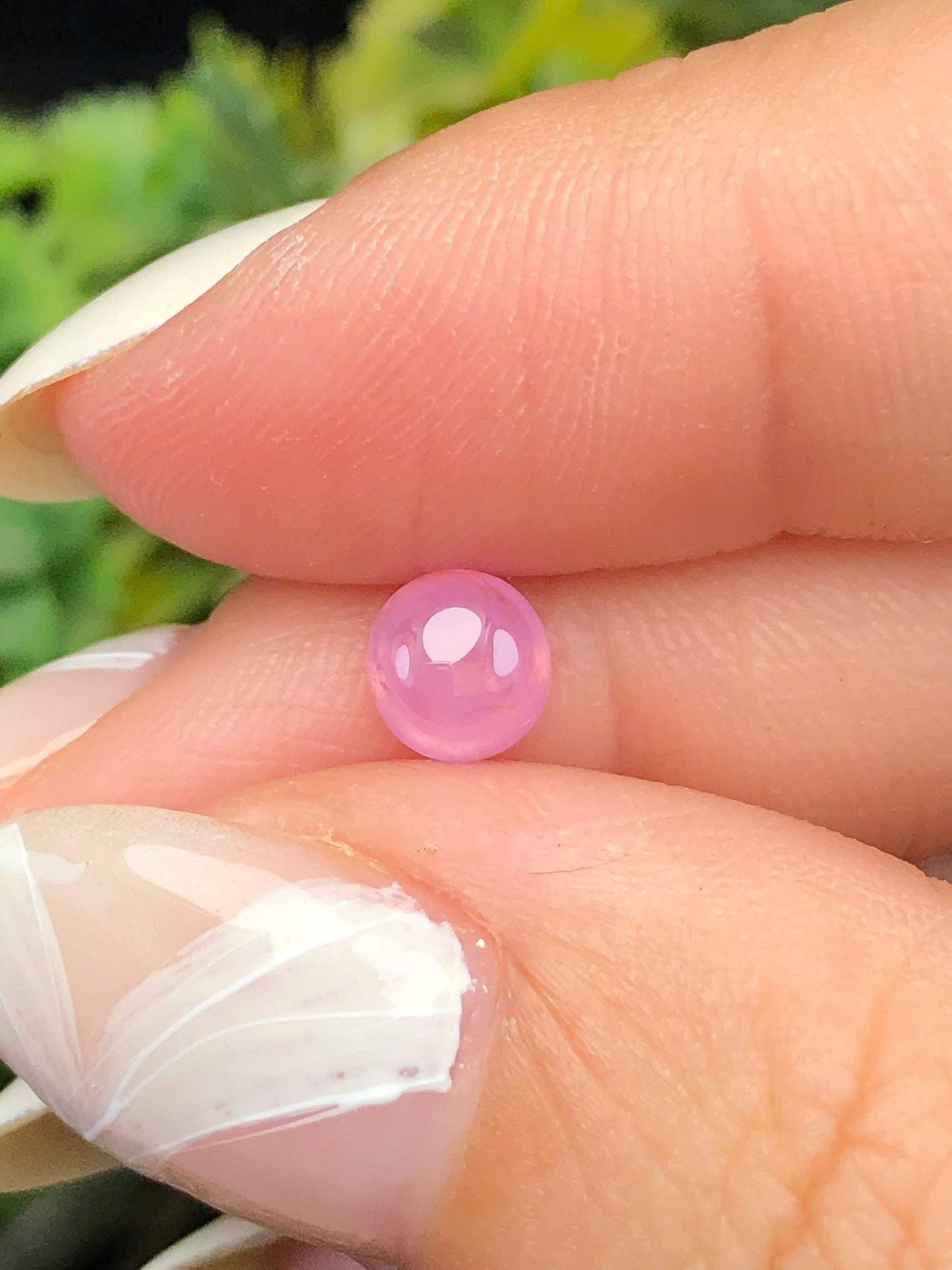 Natural pink Sapphire Cacbochon Luc Yen 0,87ct -140101HG