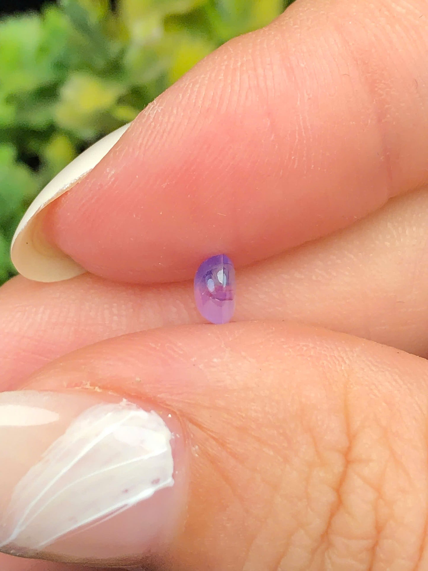 Natural purple sapphire Cacbochon Luc Yen 0,47ct  -140103HG