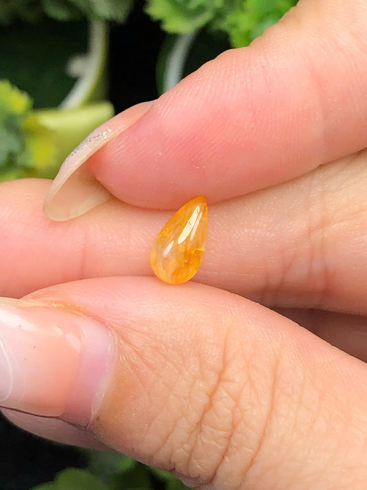 Natural Yellow Orange Sapphire Cacbochon Luc Yen 1,33ct  -140112HG