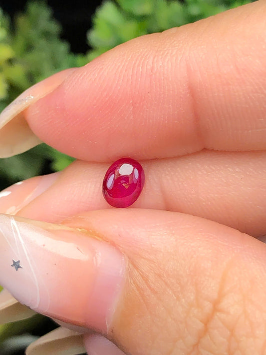Natural Ruby Cacbochon Luc Yen 0,58ct  -140113HG
