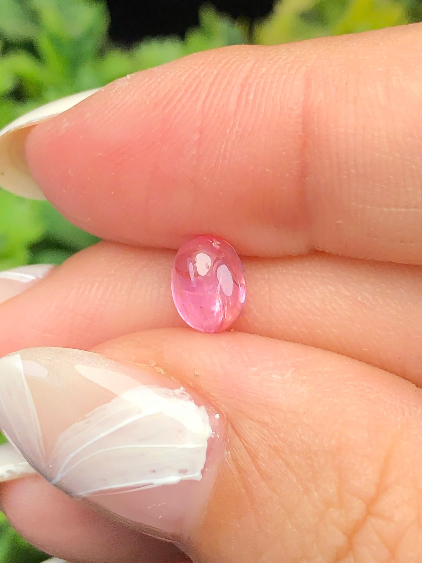 Natural Pink Sapphire Cacbochon Luc Yen 1,03ct   -140104HG