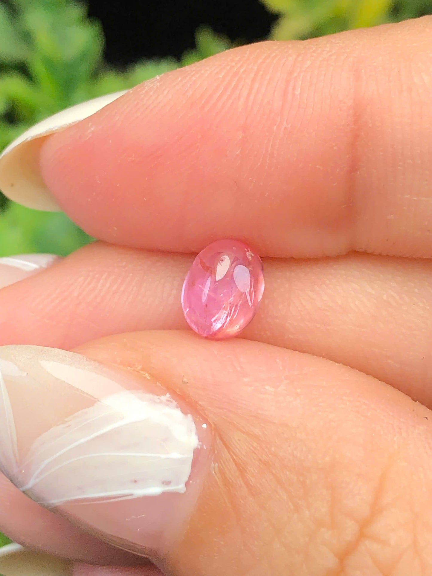 Natural Pink Sapphire Cacbochon Luc Yen 1,03ct   -140104HG