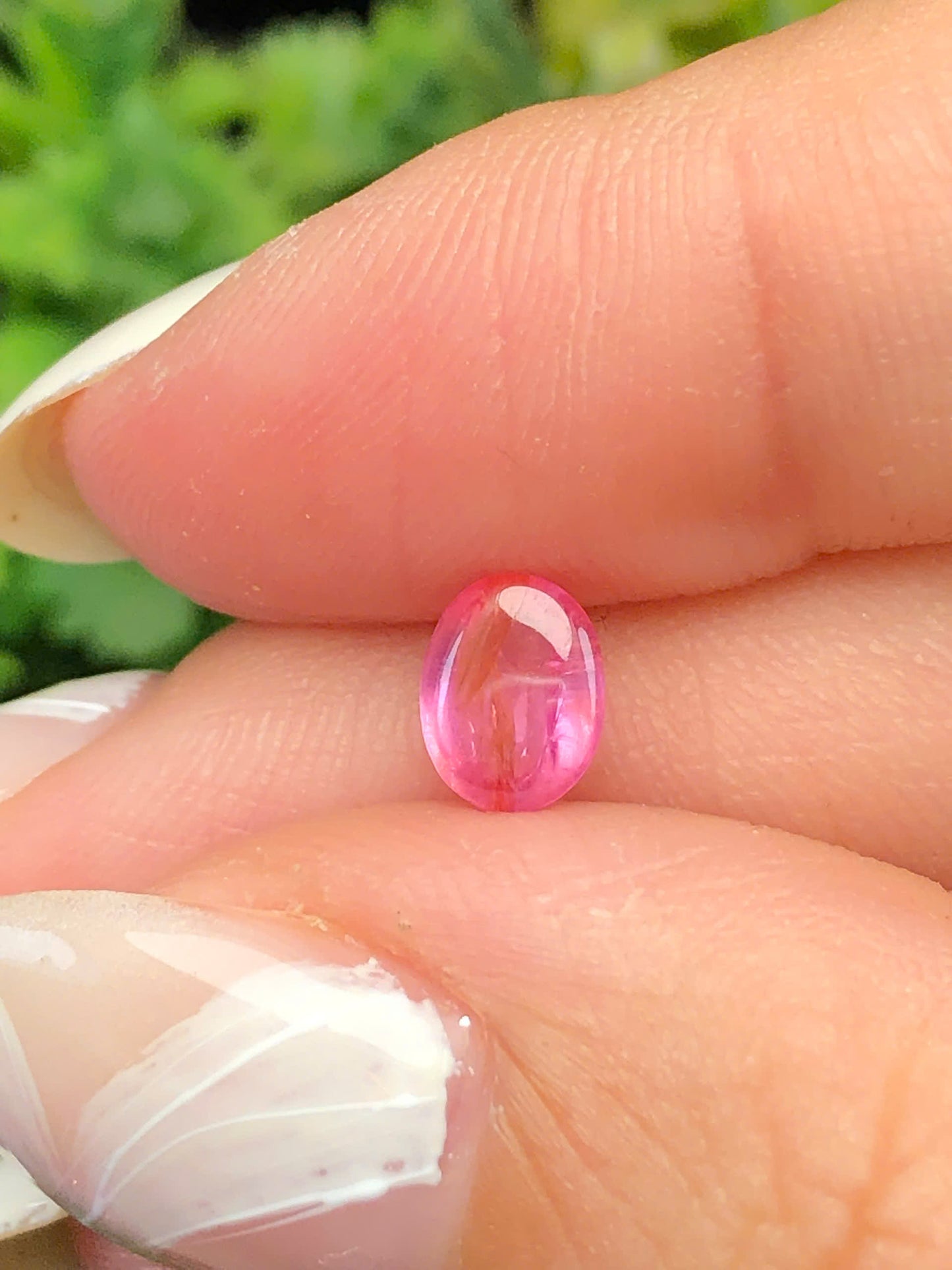 Natural Pink Sapphire Cacbochon Luc Yen 1,03ct   -140104HG