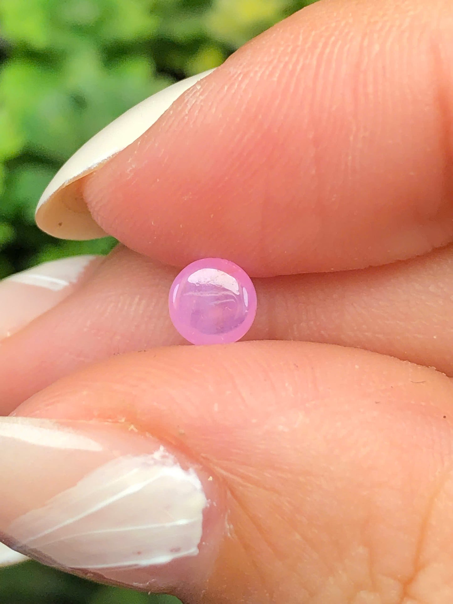 Natural purple Sapphire Cacbochon Luc Yen 0,51ct -140105HG