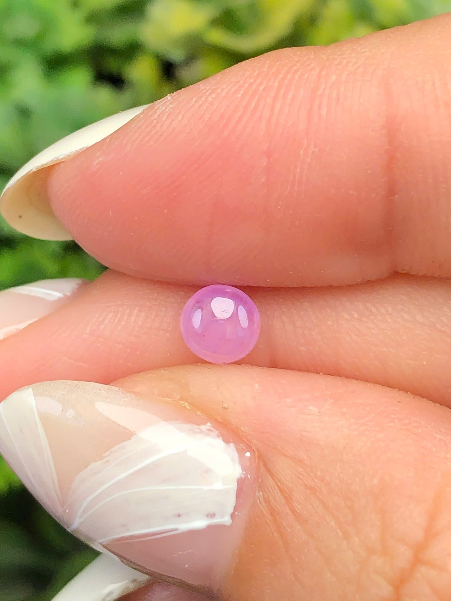 Natural purple Sapphire Cacbochon Luc Yen 0,51ct -140105HG