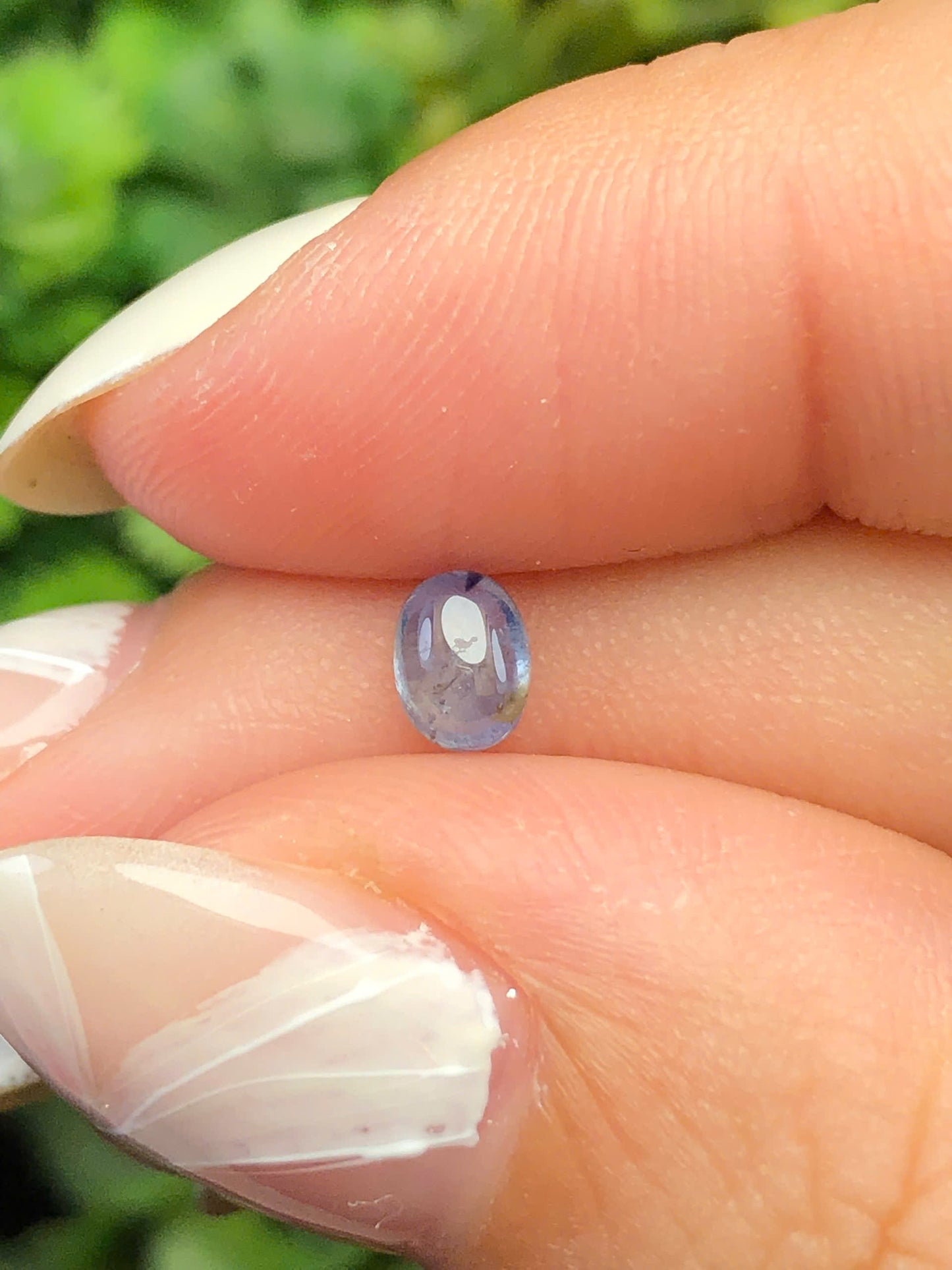 Natural blue Sapphire Cacbochon Luc Yen 0,44ct -140107HG