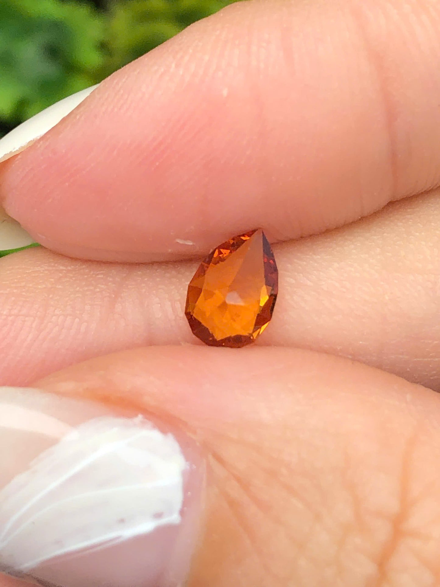 Natural Orange Garnet 0,59ct  - 210118 HG