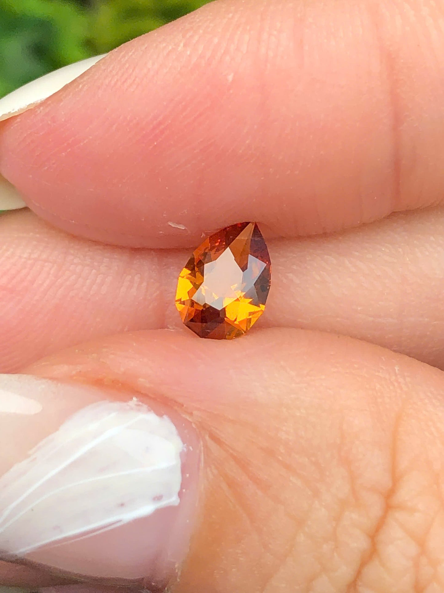 Natural Orange Garnet 0,59ct  - 210118 HG