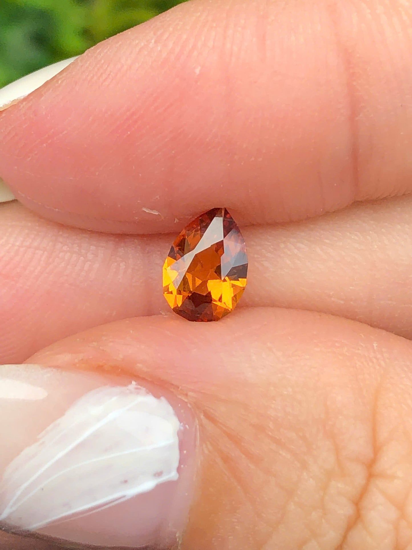 Natural Orange Garnet 0,59ct  - 210118 HG