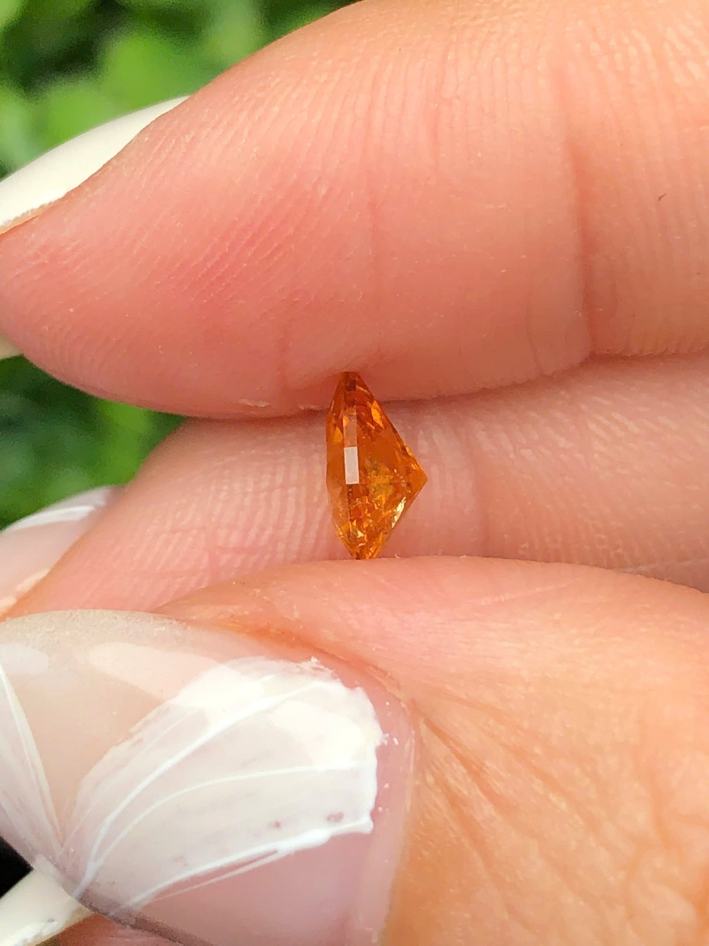 Natural Orange Garnet 0,6ct  - 210102HG