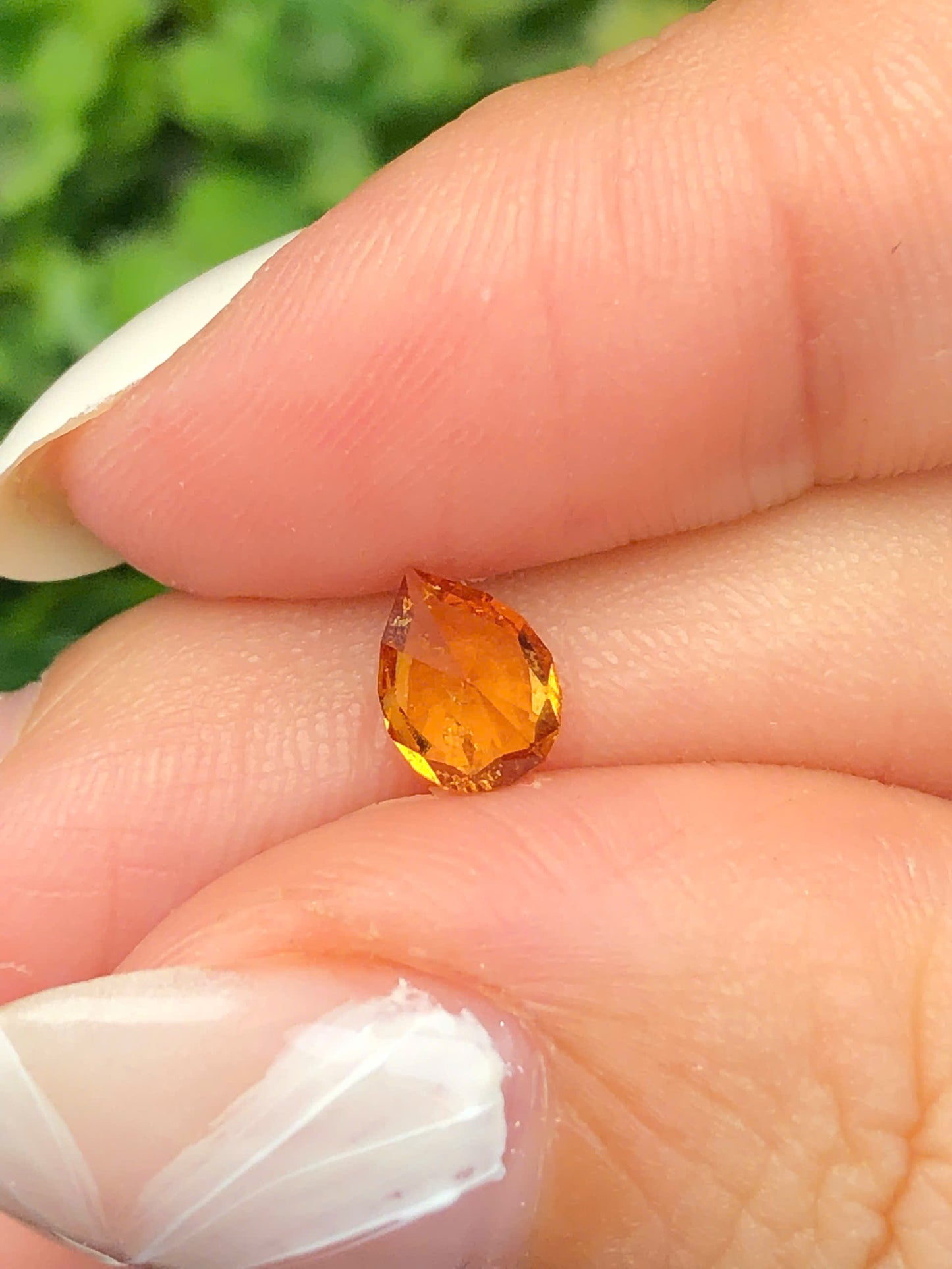 Natural Orange Garnet 0,6ct  - 210102HG