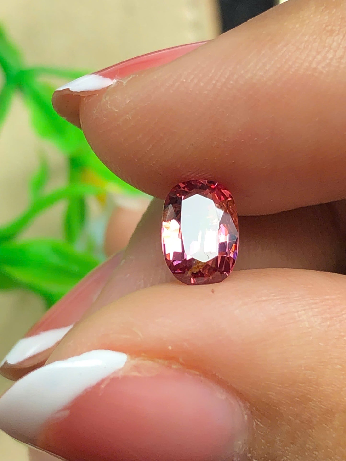Natural orange pink spinel Lucyen 1.06ct_30052607HG