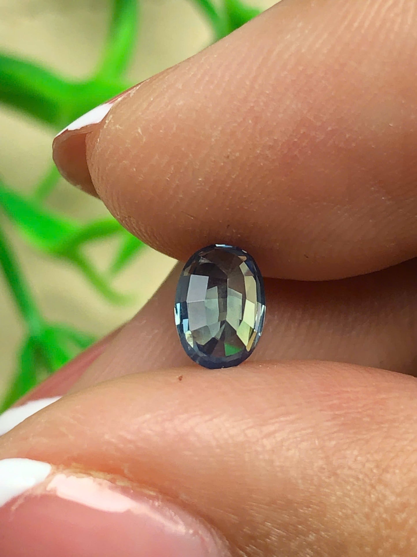 Natural teal green silky sapphire Lucyen  0.76ct - 30052614HA
