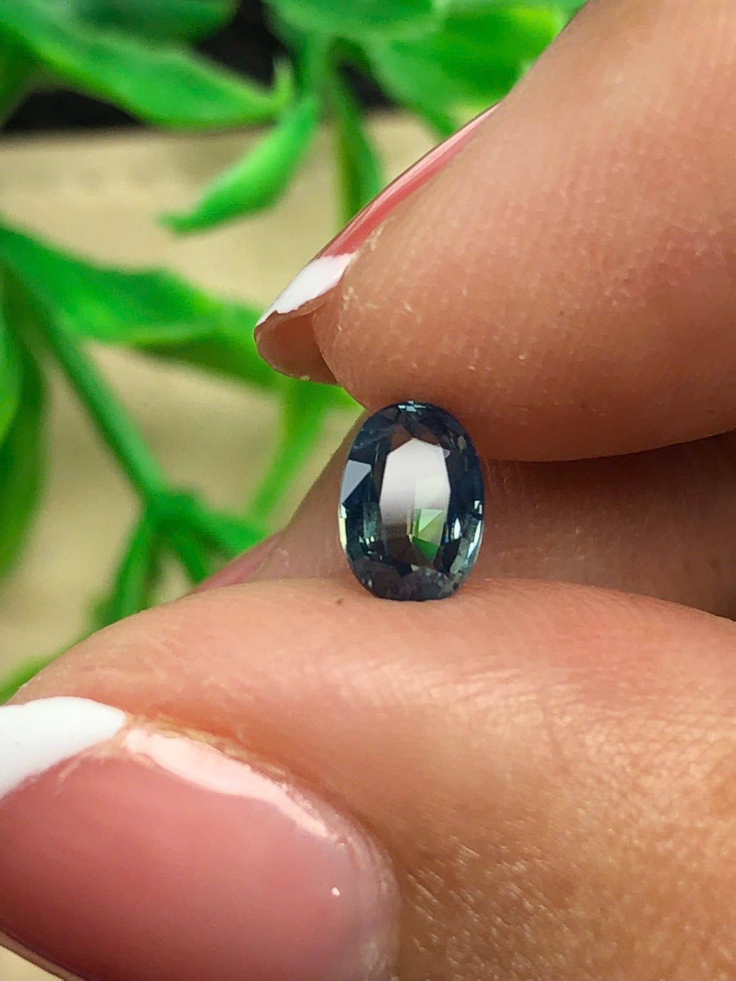 Natural teal green silky sapphire Lucyen  0.76ct - 30052614HA
