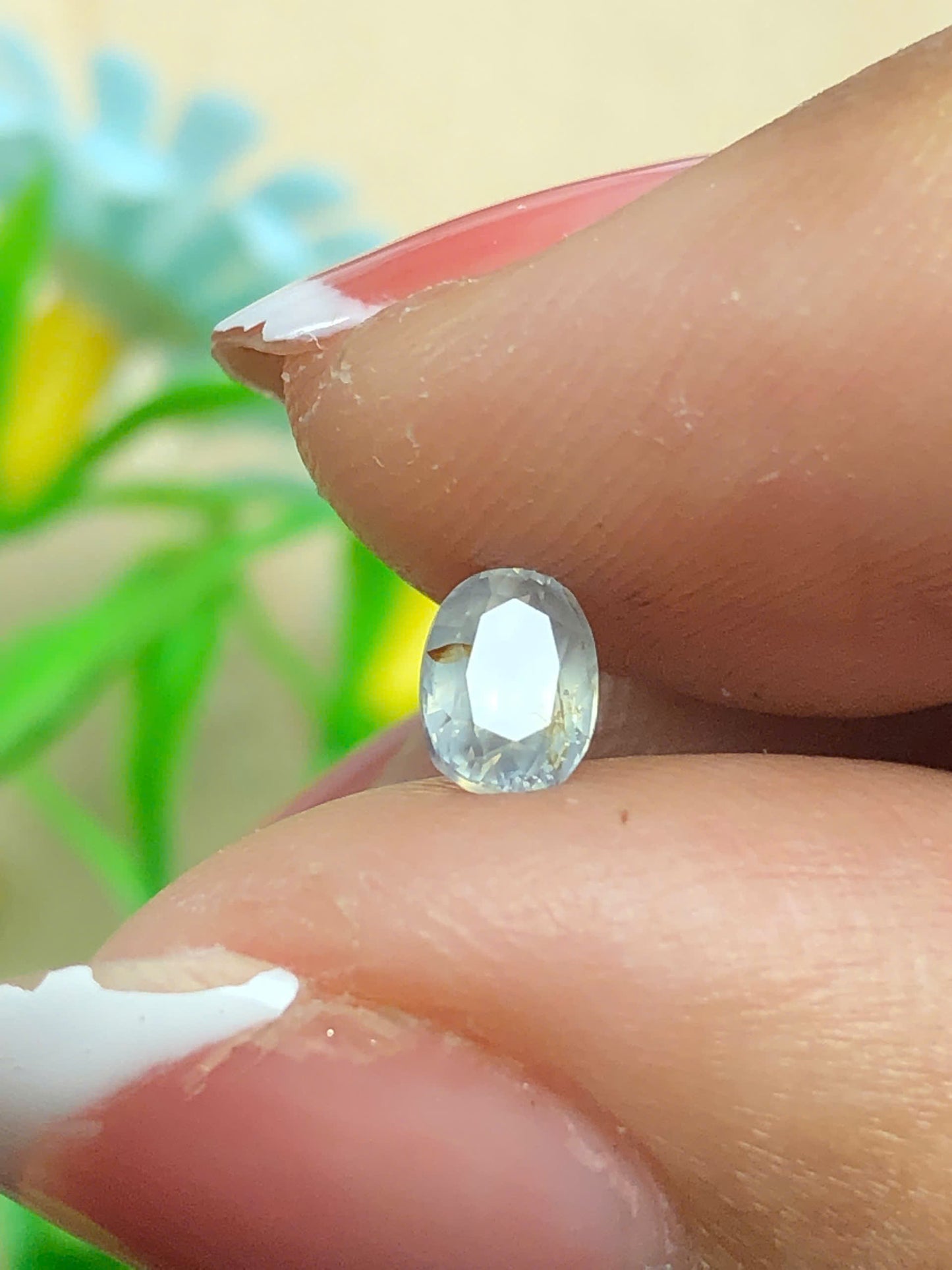 Natural green silky sapphire Lucyen  0.54ct - 30052618HA