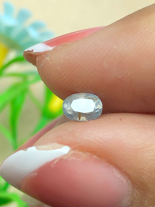 Natural green silky sapphire Lucyen  0.54ct - 30052618HA
