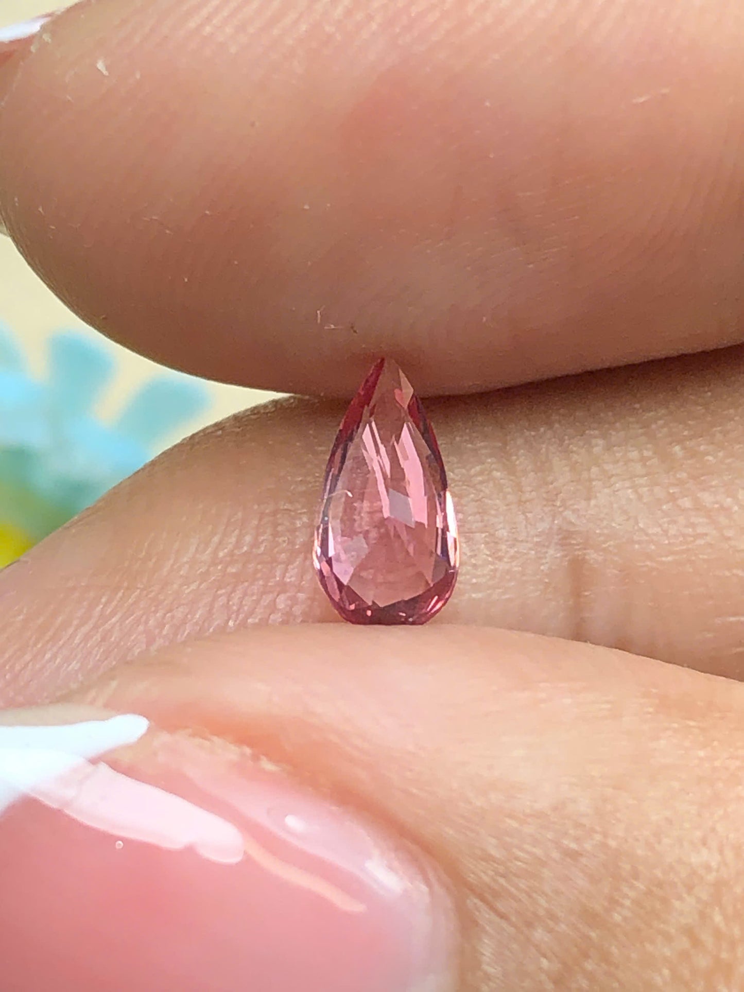Natural orange red spinel Lucyen  0.65ct  _30052625HG