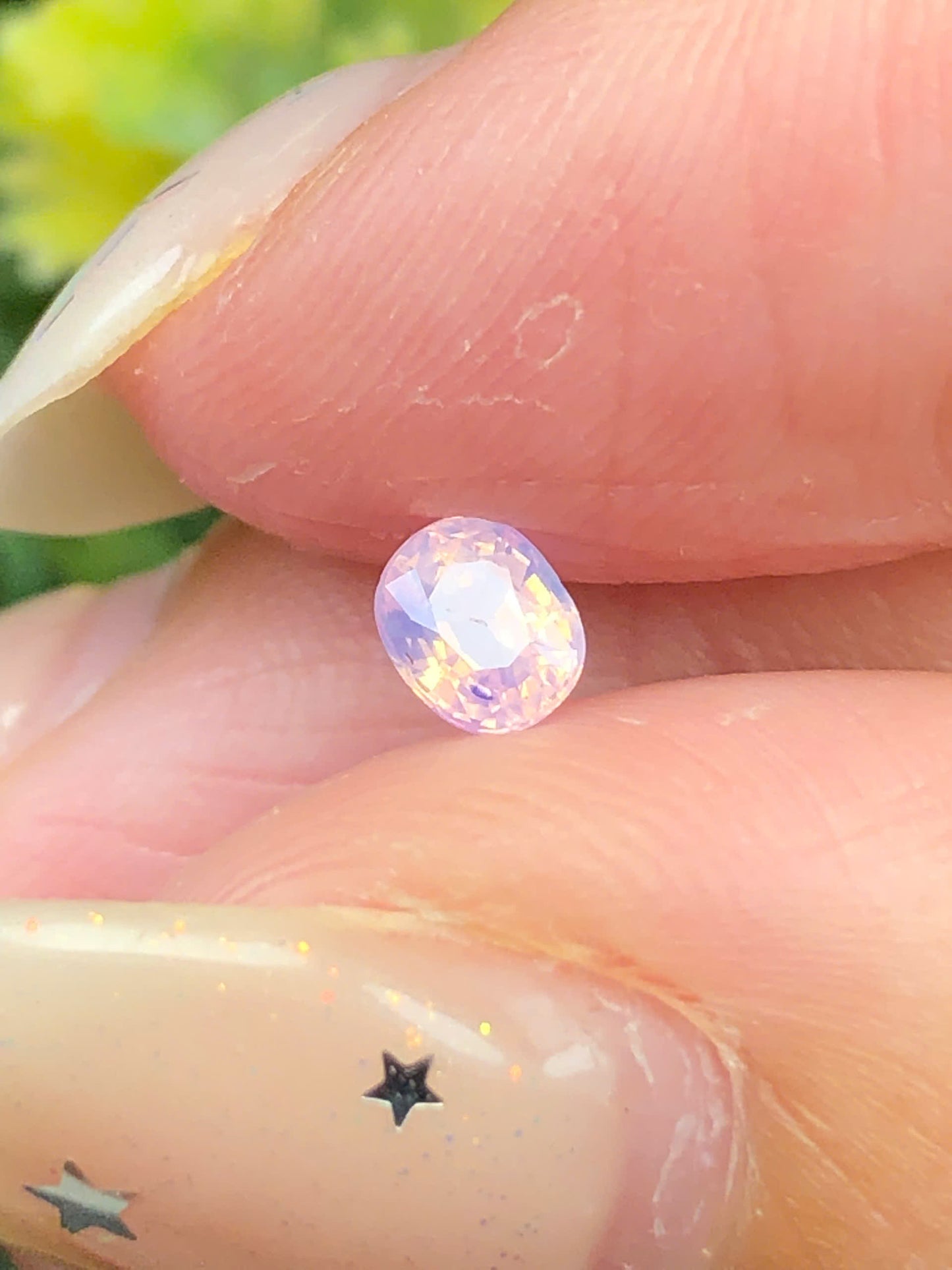 Natural pink silky sapphire Luc Yen  0,32ct  _240501HG